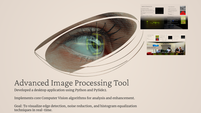 Advanced Image Processing Tool by Youssef Mhdy on Prezi