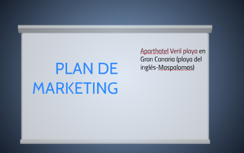 PLAN DE MARKETING by Ana Loscos on Prezi