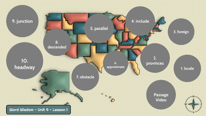 Word Wisdom - Unit 9 - Lesson 1 by Anna Cates on Prezi