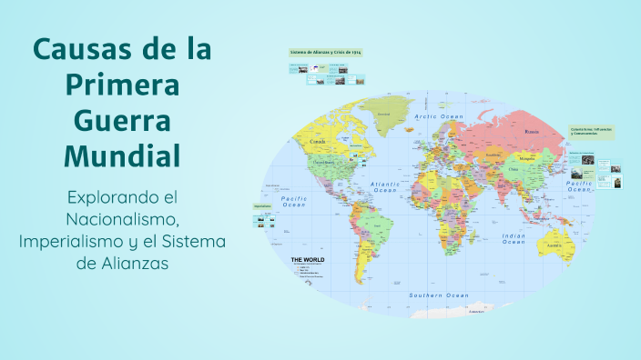 Causas de la Primera Guerra Mundial by Julieta Rodríguez Miranda on Prezi
