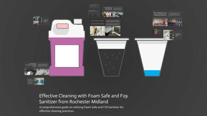 Effective Cleaning with Foam Safe and F29 Sanitizer from Rochester ...