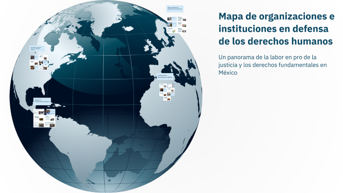 Mapa de organizaciones e instituciones en defensa de los derechos ...