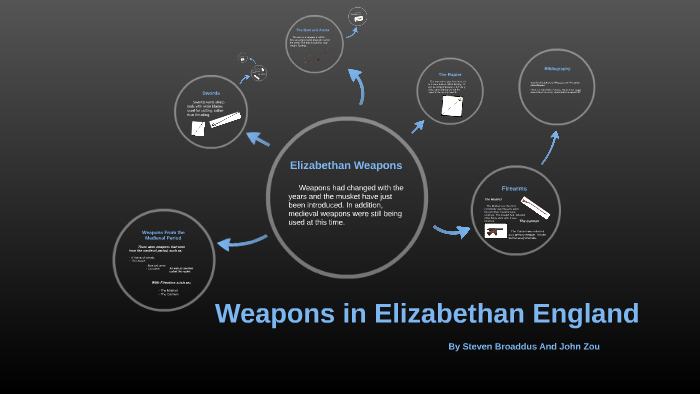 Weapons in Elizabethan England by Supreme Overlord on Prezi