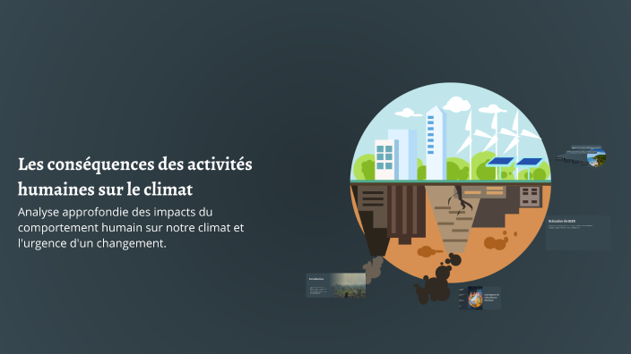 Les conséquences des activités humaines sur le climat by Wissem 6z on Prezi