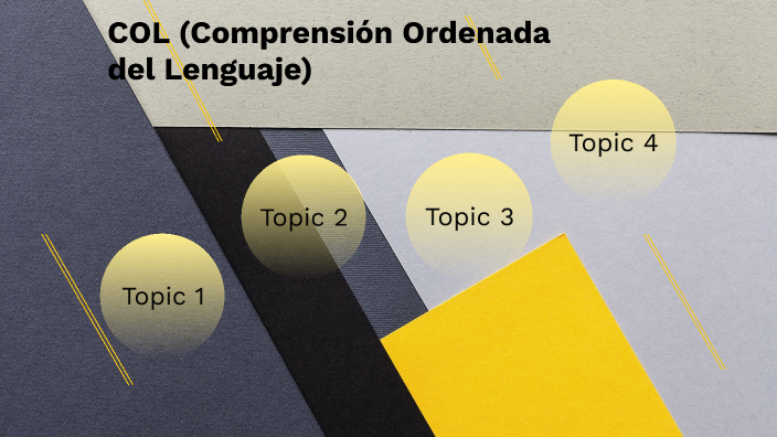 COL (Comprensión Ordenada Del Lenguaje) By Viridiana Garcia On Prezi