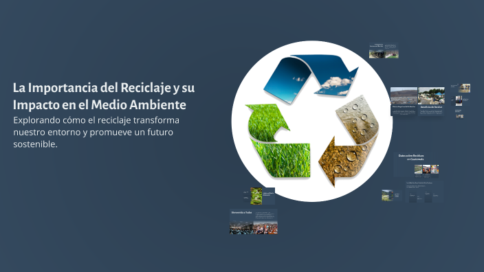 La Importancia del Reciclaje y su Impacto en el Medio Ambiente by angel ...