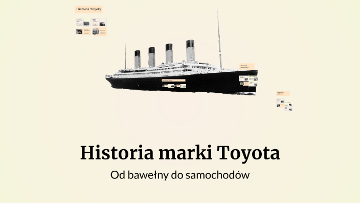 Historia marki Toyota by Amelia on Prezi