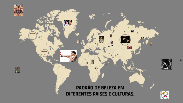 Quais as diferenças dos padrões de beleza brasileiros comparado