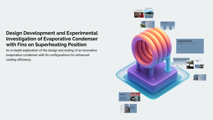 Design Development and Experimental Investigation of Evaporative ...