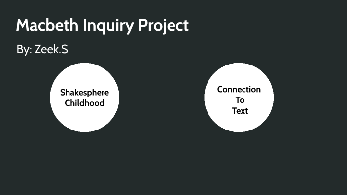 LA MACBETH by ezekiel stewart on Prezi