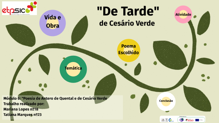 Poema De Cesário Verde By Tatiana Marques On Prezi