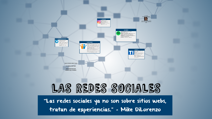LAS REDES SOCIALES by on Prezi