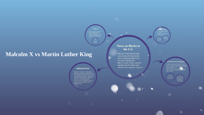 Malcolm x vs martin luther king venn diagram