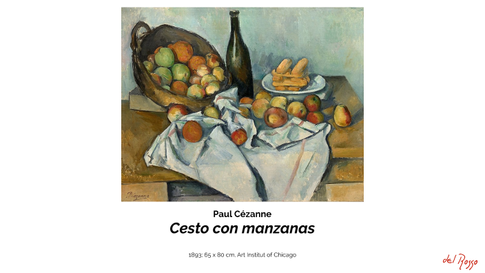 cesta de manzanas cezanne