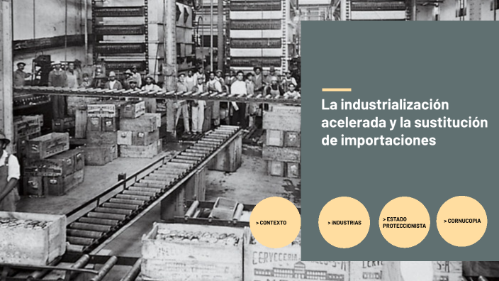 La industrialización por sustitución de importaciones 24-25 by Mariana