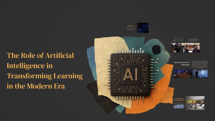 The Role of Artificial Intelligence in Transforming Learning in the ...