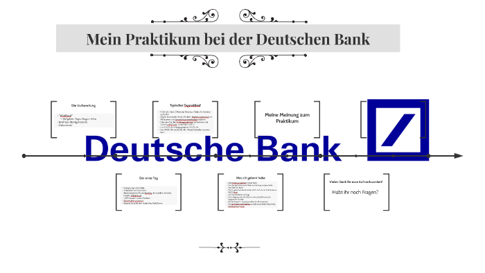 Praktikum Bei Der Deutschen Bank prezi.com