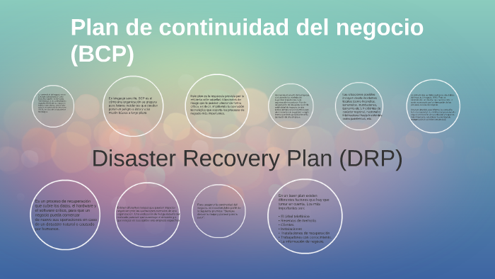 Plan de continuidad del negocio (BCP) by IVAN NEVAREZ on Prezi