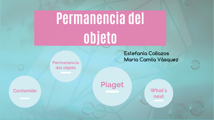 Permanencia del objeto by camila v squez on Prezi