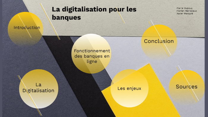 Digitalisation Des Banques By Pierre Dupouy On Prezi