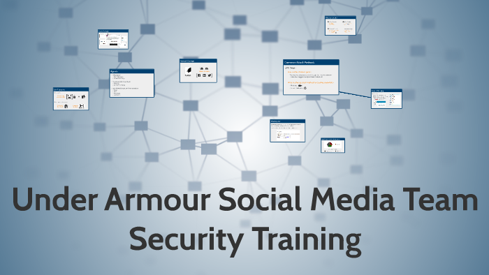 Under Armour Social Media Security Training by Emily Fisher on Prezi