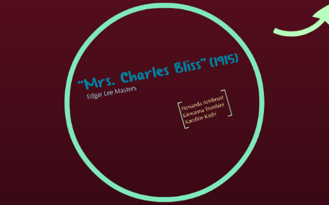 Mrs Charles Bliss By Fernanda Armbrust On Prezi