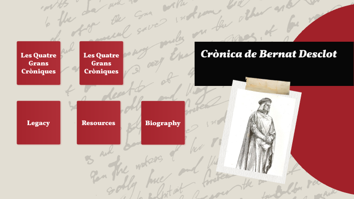 Bernat Desclot by Neus Escobar on Prezi