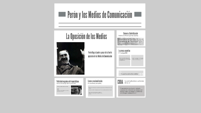 Perón Y Los Medios De Comunicación By On Prezi 5215