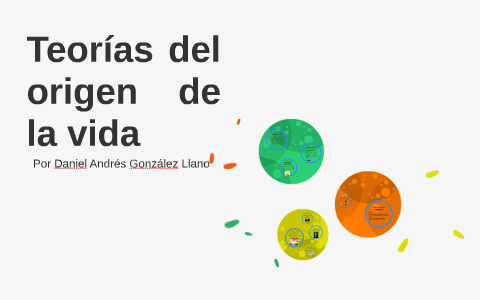 Teorias Del Origen De La Vida By Daniel Andrés On Prezi