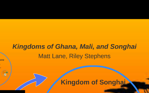 Spec Chart For Ghana Mali And Songhai
