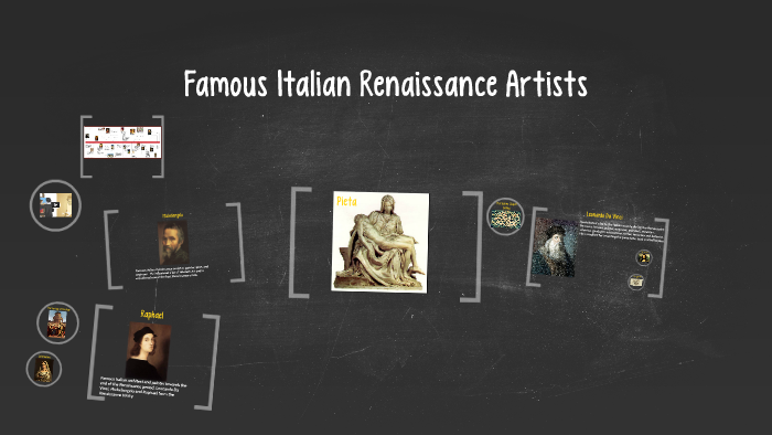 Famous Italian Renaissance Artists by on Prezi