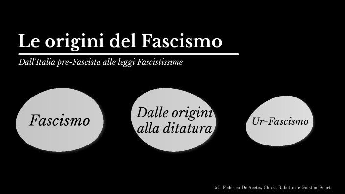 Fascismo Dalle Origini Alle Leggi Fascistissime By Federico De Acetis