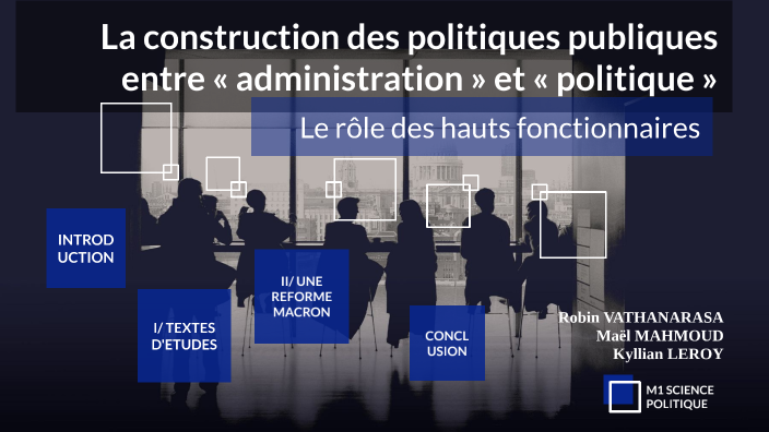 TD SC PO La Construction Des Politiques Publiques Entre ...