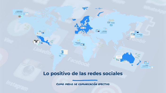 Lo Positivo de las Redes Sociales by josue restrepo on Prezi