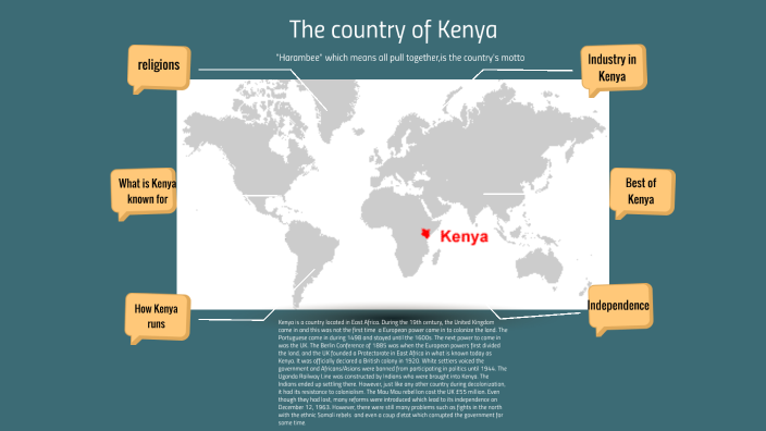 Kenya independence by Alexander Valadez