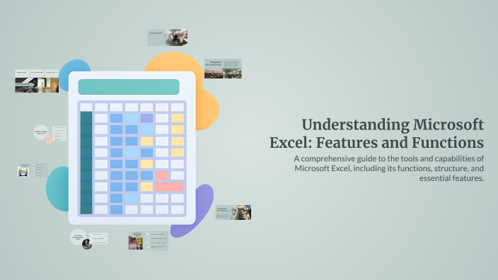 Understanding Microsoft Excel: Features and Functions by 26. Puput ...