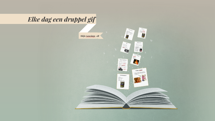Elke dag een druppel gif by Thijs Geuzinge on Prezi Next