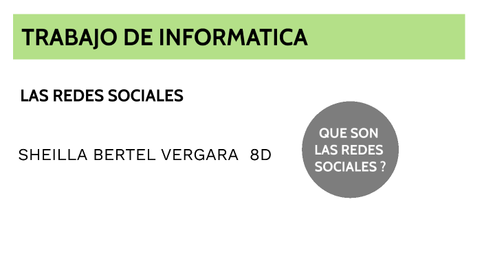 LAS REDES SOCIALES by Sheilla Bertel Vergara on Prezi