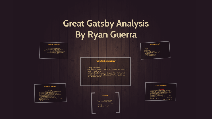Great Gatsby Analysis by Ryan Guerra on Prezi