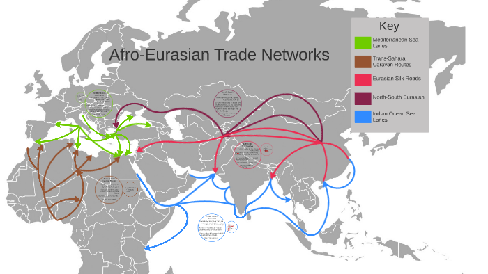 Afro-Eurasian Trade Networks by Aubrey M