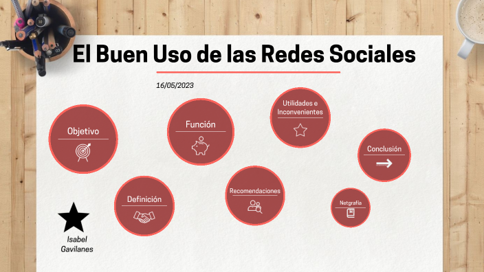El uso adecuado de las redes sociales by Isabel Gavilanes on Prezi