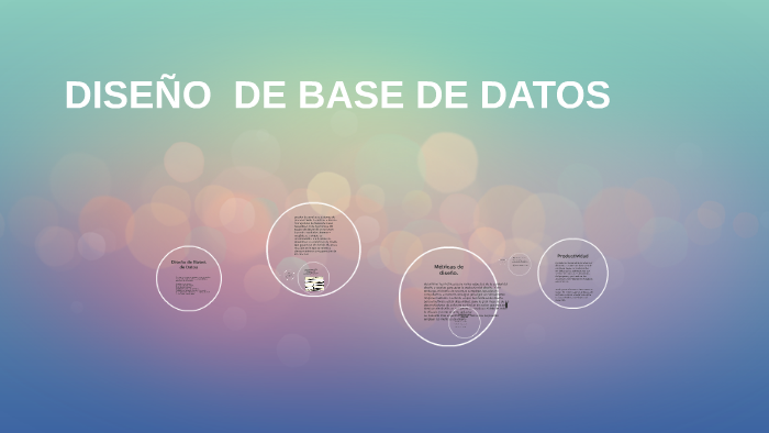 DISEÑO DE BASE DE DATOS by christian michel badillo estrada on Prezi