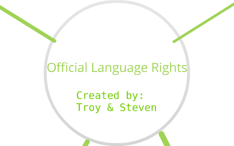 Canada's Official Language Rights by Troy Sarju on Prezi