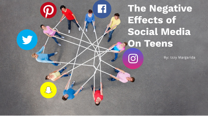 The Negative Effects Of Social Media On Teens By Izzy Margarida On Prezi