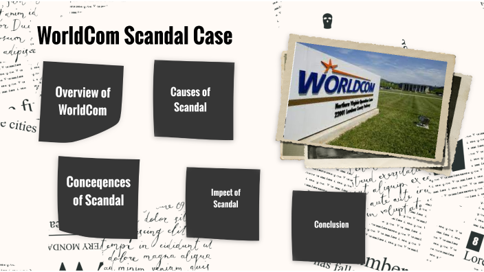 WorldCom Scandal Presentation By Abdul Haseeb Shah On Prezi