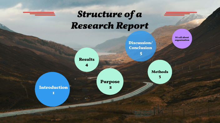 structure of a research report