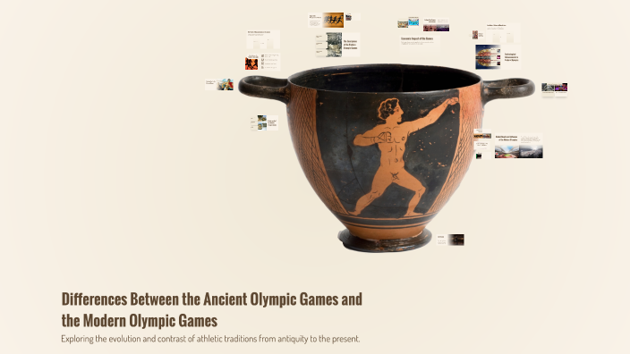 Differences Between the Ancient Olympic Games and the Modern Olympic ...