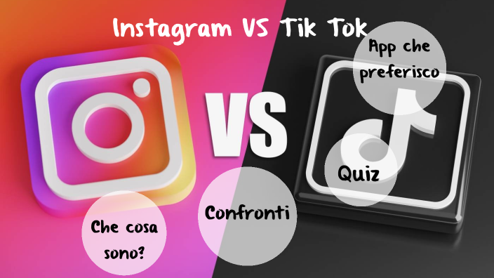 Instagram VS Tik Tok By Filippo Bersano On Prezi