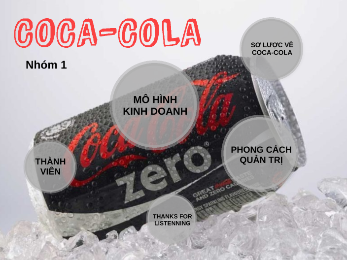 Chiến lược kinh doanh của Coca Cola