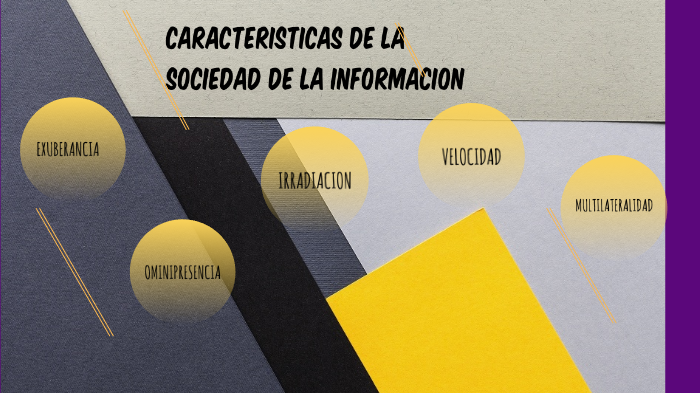 Caracteristicas De La Sociedad De Informacion prezi.com